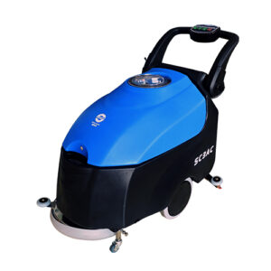 168RPM,415mm water sucker Automatic Floor Scrubber With Battery / Cable