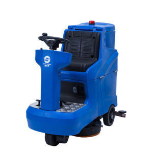 Industrial Low-Noise Ride-on Floor Scrubber Dryer