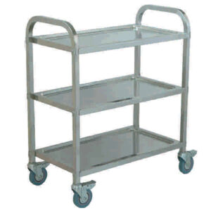 Three-tier Stainless Steel Dining Car