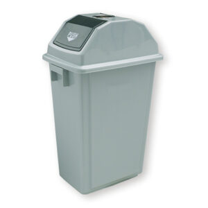 58L plastic turning cover gathering bin