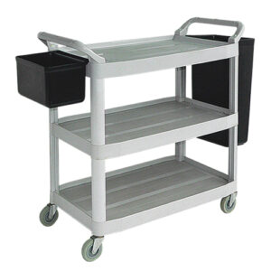 Multifunctional Large Dinner Trolley ,Janitor Cart
