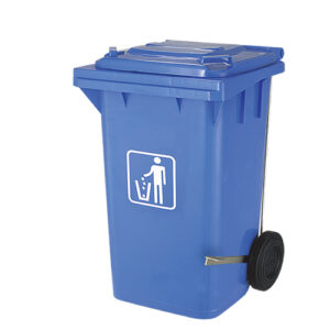 100L Foot-pedal Side-wheel Garbage Bin