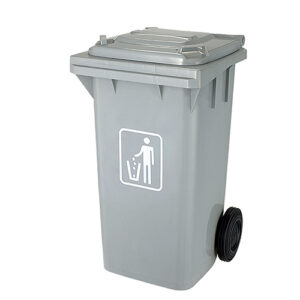 120L Multifunctional Side-wheel Garbage